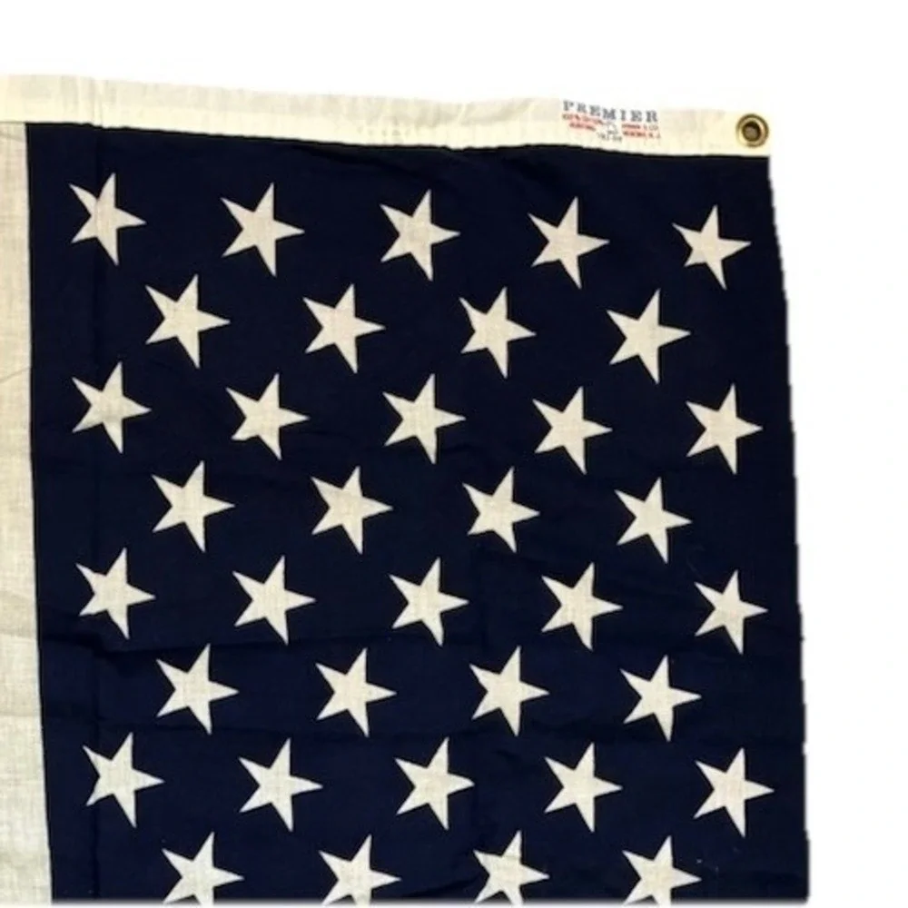 US Flag 50 Star Cotton 35x58
